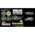 AK REAL COLOR Modern Russian AFV Colors Set