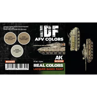 AK Interactive - IDF AFV Colors SET festékkészlet