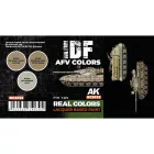 AK REAL COLOR IDF AFV Colors Set