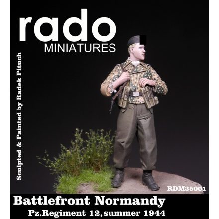 Rado Miniatures Battlefront Normandy , SS-Schütze, SS.Pz.Reg.12, summer 1944
