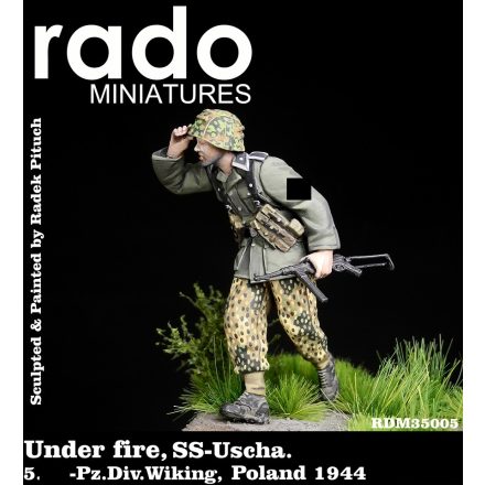 Rado Miniatures Under fire, SS-Unterscharführer, 5.SS-Pz.Div. Wiking, Poland 1944