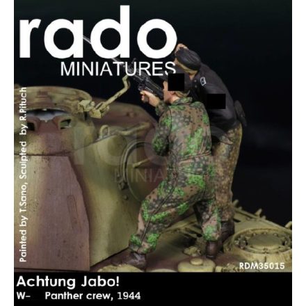 Rado Miniatures Achtung Jabo ! W-SS Panther crew ,1944