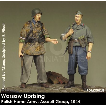 Rado Miniatures Warsaw Uprising Polish Home Army, Assult Group, 1944