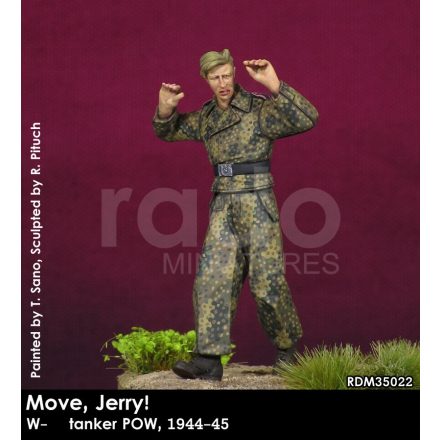 Rado Miniatures Move, Jerry! W-SS tanker POW, 1944-45