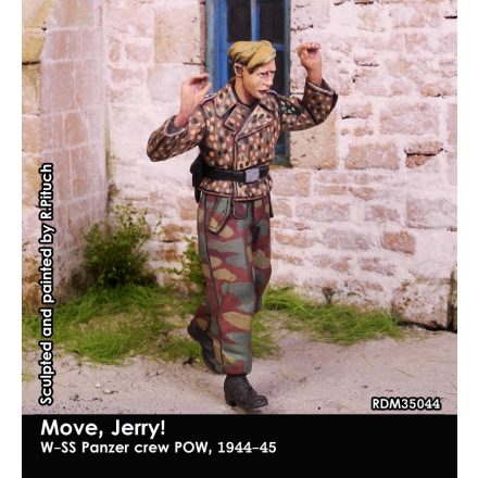 Rado Miniatures Move, Jerry! W-SS Panzer crew POW, 1944-45