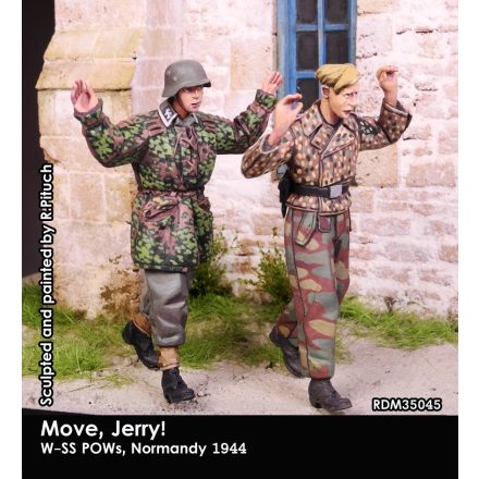 Rado Miniatures Move, Jerry! W-SS POWs, Normandy 1944 (2 figures)