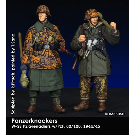 Rado Miniatures Panzerknackers W-SS Pz.Grenadiers w/PzF. 60/100, 1944/45