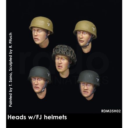 Rado Miniatures Heads w/FJ helmets