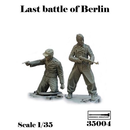 Ardennes Miniature Last Battle of Berlin 4 makett