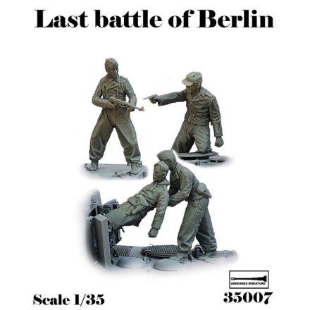 Ardennes Miniature Last Battle of Berlin 7 makett