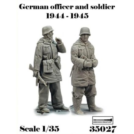 Ardennes Miniature German soldier 1944 makett
