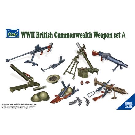 Rich Models WWII British Commonwealth Weapon Set A