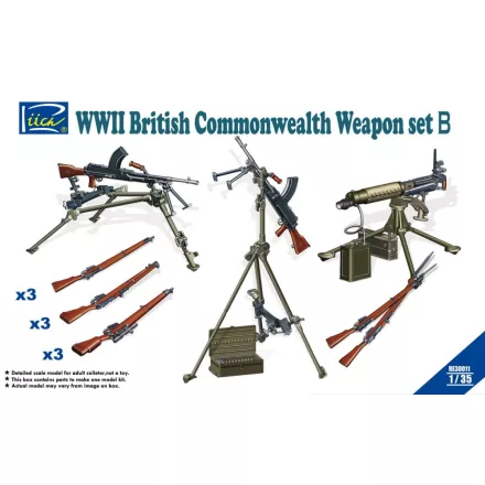 Riich Models WWII British Commonwealth Weapon Set B