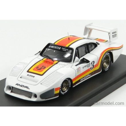 MG MODEL PORSCHE 935 TURBO COUPE TEAM MEISTER PORSCHE AUDI N 3 RIVERSIDE 1982 P.HENN