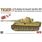 Rye Field Model Tiger I Early 1943 North African makett