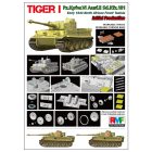 Rye Field Model Tiger I Early 1943 North African makett