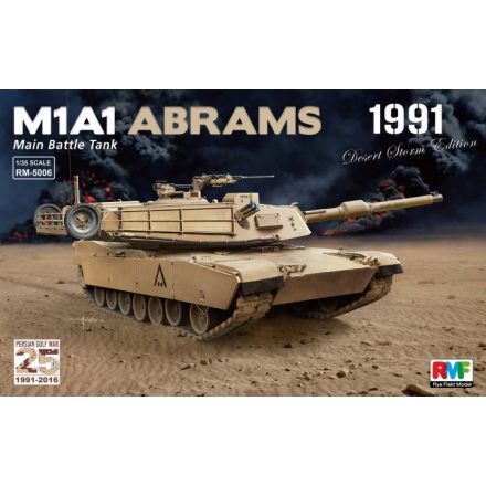 Rye Field Model M1A1 Abrams Gulf War 1991 makett