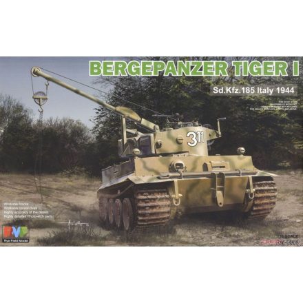 Rye Field Model Bergepanzer Tiger I Sd.Kfz.185 makett
