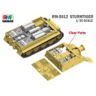 Rye Field Model  Sturmmörser Tiger RM61 With Full Interior makett