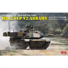 Rye Field Model M1A2 SEP V2 ABRAMS makett