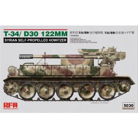   Rye Field Model T-34/D-30 122MM SYRIAN SELF-PROPELLED HOWITZER makett