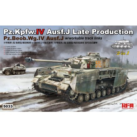 Rye Field Model Pz.Kpfw.IV Ausf.J Late/ Pz.Beob.Wg.IV Ausf.J makett