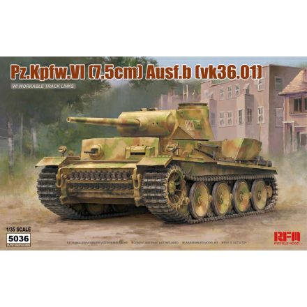 Rye Field Model Pz.Kpfw.VI (7,5cm) Ausf.B (VK36.01) makett