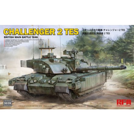 Rye Field Model BRITISH MAIN BATTLE TANK CHALLENGER 2 TES makett