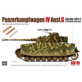   Rye Field Model Panzer IV Ausf.G w/ workable track links makett