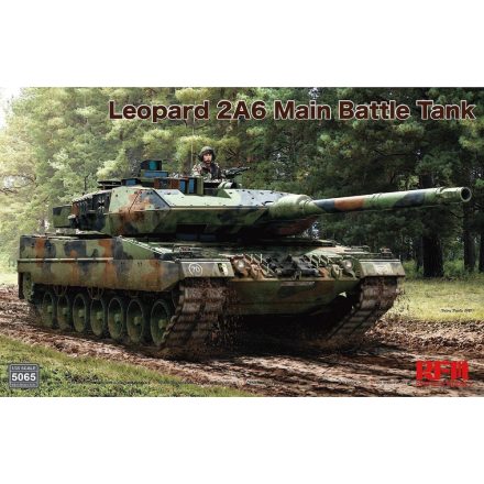 Rye Field Model Leopard 2 A6 with workable track makett