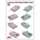 Rye Field Model Leopard 2 A6 with workable track makett
