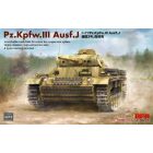 Rye Field Model Pz. Kpfw. III Ausf. J w/workable track links makett
