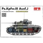 Rye Field Model Pz.Kpfw.III Ausf. J Full Interior makett