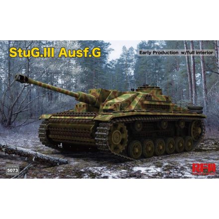 Rye Field Model StuG III Ausf. G Early Production w/full Interior makett