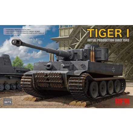Rye Field Model Tiger I Initial production early 1943 makett