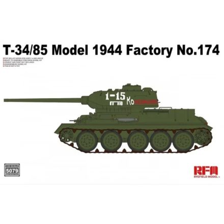 Rye Field Model T-34/85 Model 1944 Factory No.174 makett