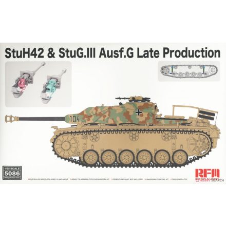 Rye Field Model StuH42 & StuG.III Ausf.G Late Production 2 in 1 makett