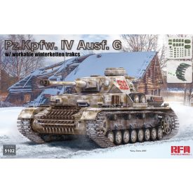 Rye Field Model Pz.Kpfw.IV Ausf.G w/Winterketten makett