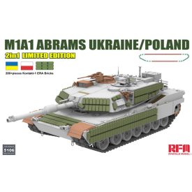   Rye Field Model M1A1 Abrams Ukraine/Poland 2in1 Limited Edition makett