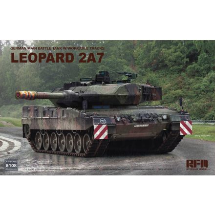 Rye Field Model German Main Battle Tank Leopard 2 A7 makett