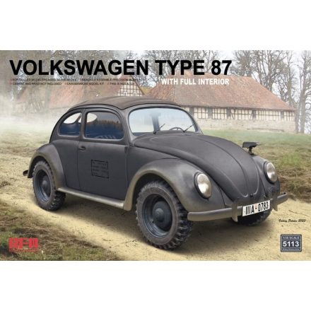 Rye Field Model Volkswagen Type 87 w/full interior makett