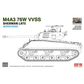   Rye Field Model M4A3 Sherman 76W VVSS Late Standard Version makett
