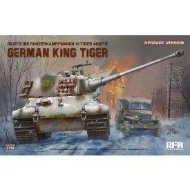   Rye Field Model Sd.Kfz.182 Panzerkampfwagen VI Tiger Ausf.B King Tiger ARDENNES 1944 UPDATED VERSION makett