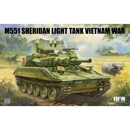 Rye Field Model M551 Light Tank SHERIDAN Vietnam War makett