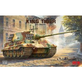   Rye Field Model Pz.Kpfw.VI Ausf.B King Tiger Henschel Turret Sd.Kfz. 182 with full interior makett