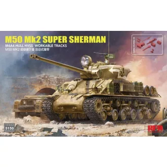   Rye Field Model M50 Mk.2 Super Sherman (M4A4) Standard Version makett