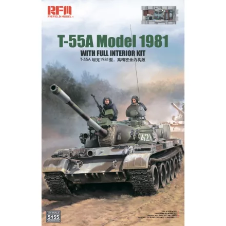 Rye Field Model T-55 A Model 1981 with Full Interior Kit