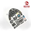 Red Fox Studio - Messerschmitt Bf 109G-6 with WFR.GR.21 Rocket Panel 3D műszerfal