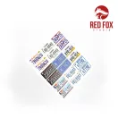Red Fox Studio - USA License plates vol.01 3D rendszámtábla készlet