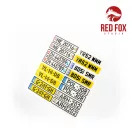 Red Fox Studio - European Lincense plates vol.01 3D műszerfal